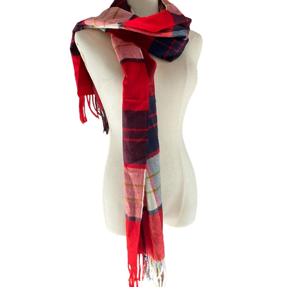 D&Y Unisex Softer Than Cashmere Plaid Scarf